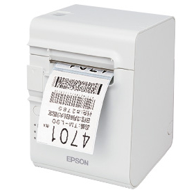 EPSONレシートプリンタ TM-L90(LAN/58mm)ホワイト エプソン （中古）EPSONレシートプリンタ TM-L90(LAN/58mm