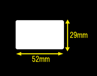 DK-1226】ブラザーQLシリーズ用 食品表示/検体ラベル 幅52mm 長さ29mm