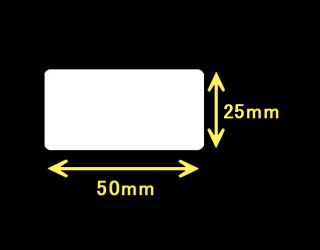 サトーレスプリ用サーマルラベル（高さ25mm&times;幅50mm）