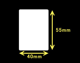ブラザーTD-4000/4100用サーマルラベル（高さ26mm×幅51mm）